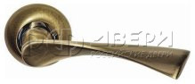 Ручка для межкомнатной двери V23Q (Античная бронза)