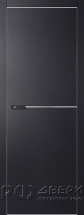 Межкомнатная дверь Profildoors 4VG Черный матовый