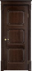 Межкомнатная дверь ОЛ 7_3 ПГ (Орех 15%)