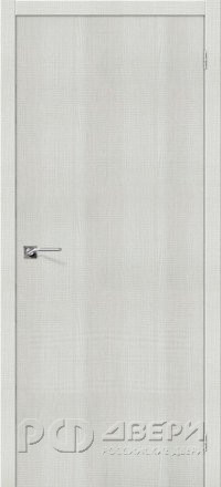 Межкомнатная дверь из экошпона Порта 50 ПГ (Bianco Crosscut)