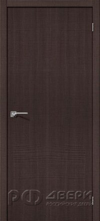 Межкомнатная дверь из экошпона Порта 50 ПГ (Wenge Crosscut)