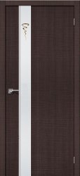 Межкомнатная дверь из экошпона Порта 51 ПО (Wenge Crosscut)
