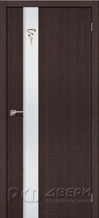 Межкомнатная дверь из экошпона Порта 51 ПО (Wenge Crosscut)