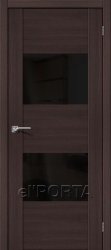 Межкомнатная дверь из экошпона  VG2 ПО (Wenge Melinga)