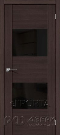 Межкомнатная дверь из экошпона  VG2 ПО (Wenge Melinga)