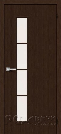 Межкомнатная дверь из экошпона Тренд-4 3D ПО (Wenge)