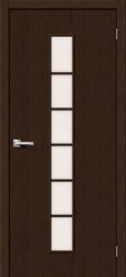 Межкомнатная дверь из экошпона Тренд-12 3D ПО (Wenge)