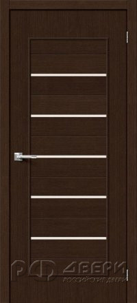 Межкомнатная дверь из экошпона Тренд-22 3D ПО (Wenge)