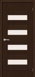 Межкомнатная дверь из экошпона Тренд-23 3D ПО (Wenge)