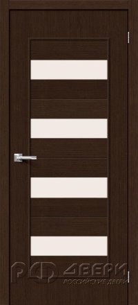 Межкомнатная дверь из экошпона Тренд-23 3D ПО (Wenge)