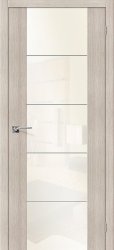  Межкомнатная дверь V4 WР (Cappuccino Veralinga/White Pearl)