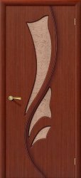 Межкомнатная дверь Эксклюзив Ф-15 ПО (Макоре/Риф)