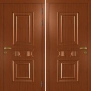 Входная деревянная дверь Лотос (Итальянский орех)