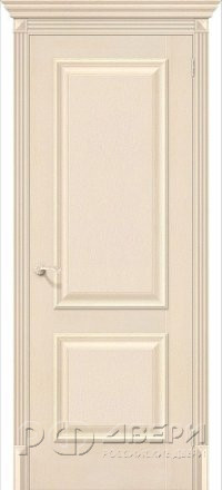 Межкомнатная дверь из экошпона Классико - 12 ПГ (Ivori)