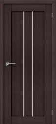Межкомнатная дверь из экошпона Порта 24 ПО (Wenge Veralinga)
