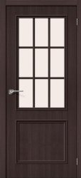Межкомнатная дверь из экошпона Симпл 13 ПО (Wenge Veralinga)
