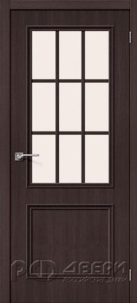 Межкомнатная дверь из экошпона Симпл 13 ПО (Wenge Veralinga)
