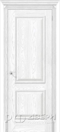 Межкомнатная дверь из экошпона Классико - 12 ПГ (Silver Ash)