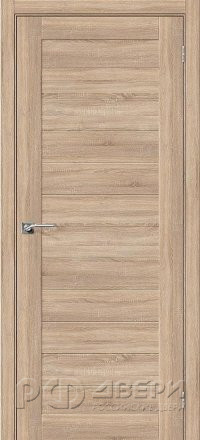Межкомнатная дверь из экошпона Порта 21 ПГ (Light Sonoma)