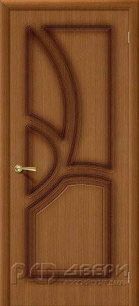 Межкомнатная дверь Греция Ф-11 ПГ (Орех)