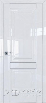 Межкомнатная дверь 27L (Белый Люкс)
