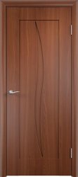 Межкомнатная дверь Стефани ПГ (Итальянский Орех)