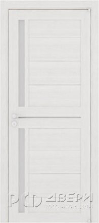 Межкомнатная дверь Eco-Light 2121 ПО (Капучино Велюр/Светлое Сатинато)