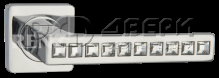 Ручка для межкомнатной двери Алессандрия DH 76-02 CP (Хром)