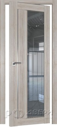 Межкомнатная рото дверь 47Х ПО (Капучино)