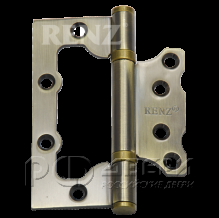 Петля без врезки Renz IN100-2BB FH MAB (Бронза)