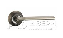 Ручка для межкомнатной двери V78BN/CP (Черный никель/Хром)