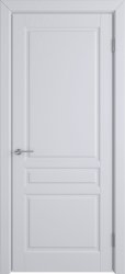 Межкомнатная дверь Стокгольм ПГ (Эмаль серая)