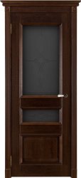 Межкомнатная дверь Афродита ПО (Античный орех)