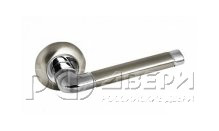 Ручка для межкомнатной двери 47HH (Белый никель)