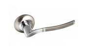 Ручка для межкомнатной двери 77HH (Белый никель)