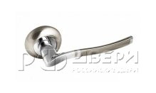 Ручка для межкомнатной двери 77HH (Белый никель)