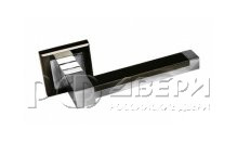 Ручка для межкомнатной двери 289BH/PC (Черный никель/хром)