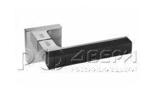 Ручка для межкомнатной двери 601BH/PC (Черный никель/хром)
