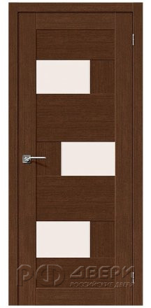 Межкомнатная дверь Легно 39 ПО (Brown Oak)
