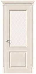 Межкомнатная дверь из экошпона Классико - 33 ПО (Cappuccino Softwood)
