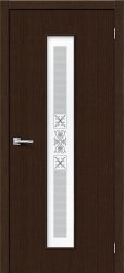 Межкомнатная дверь из экошпона Тренд 14 3D ПО (Wenge)