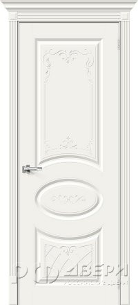 Межкомнатная дверь Скинни-20 Аrt ПГ (Whitey)
