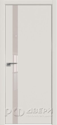 Межкомнатная дверь Profil Doors 6E кромка AL-Матовая ПО (Дарквайт)