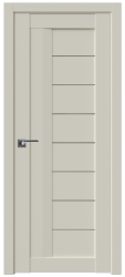 Межкомнатная дверь 17U ПО (Магнолия Сатинат/Графит)