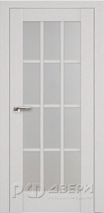 Межкомнатная дверь Profil doors 102X ПО (Пекан Белый/Матовое)