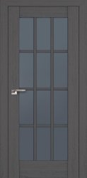 Межкомнатная дверь Profil doors 102X ПО (Пекан Темный/Графит)