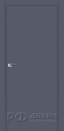 Межкомнатная дверь 1E ПГ (Антрацит)