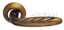 Ручка для межкомнатной двери S010 167ACF (Кофе)