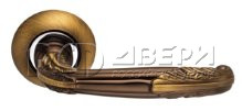 Ручка для межкомнатной двери S010 112ACF (Кофе)