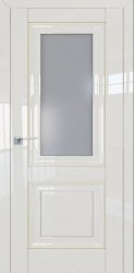 Межкомнатная дверь 28L (Галька Люкс/Графит)